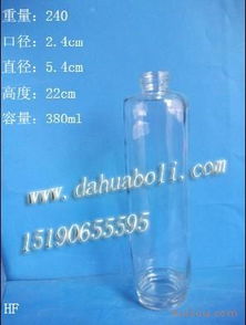 探访徐州玻璃瓶市场 380ml喂鸟器定制与蜂蜜营养品瓶的工艺选择